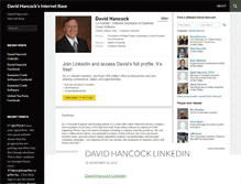 Tablet Screenshot of dhancock.com